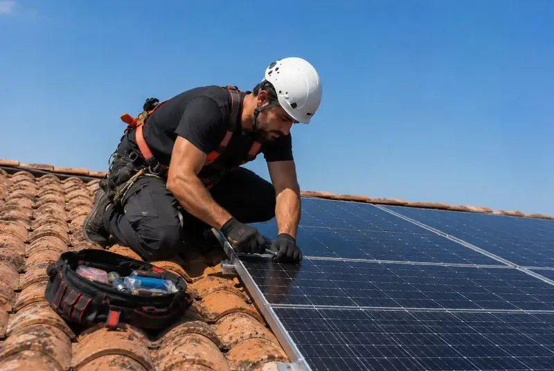 Maintenance et monitoring de panneaux solaires à Vernoux-sur-Boutonne